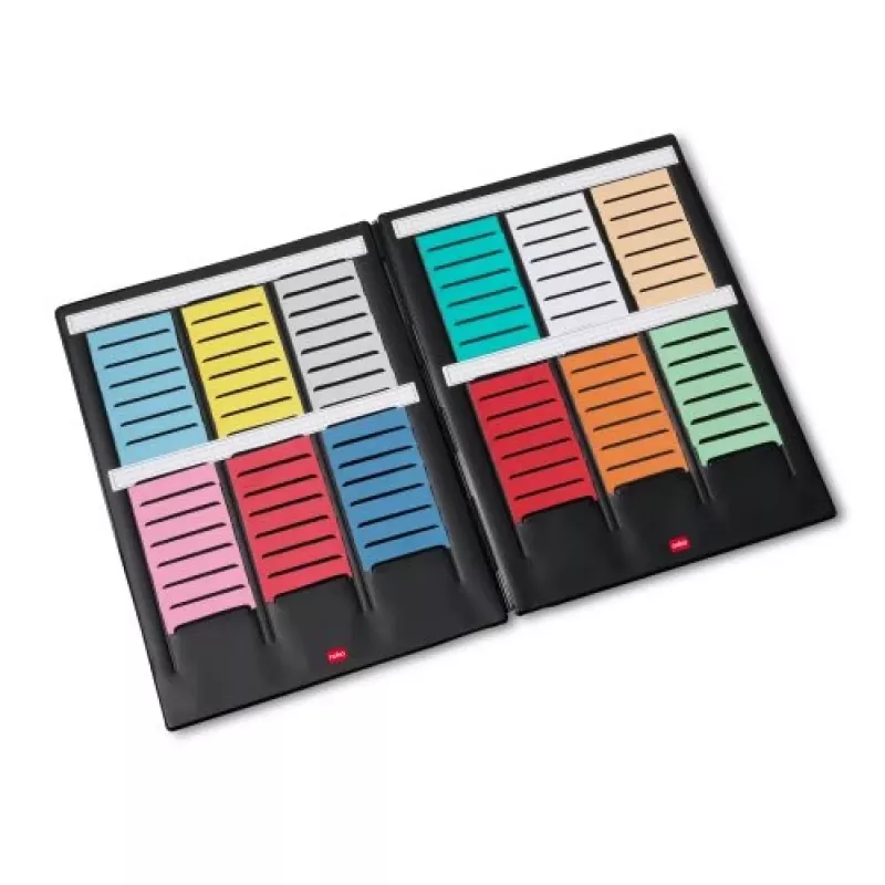 Nobo mini T-Card planningsset maat 2 96 insteekvakken