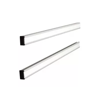Nobo T-Card draagrails 20 link, aluminium, grijs, 645 mm, 13 mm, 394 g, 68 mm