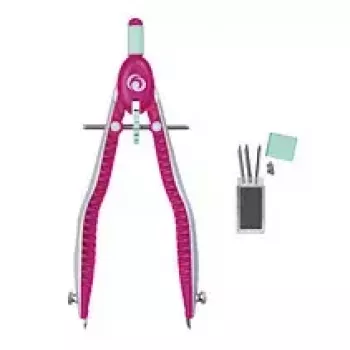 Passer Herlitz 11122348 cyaan roze