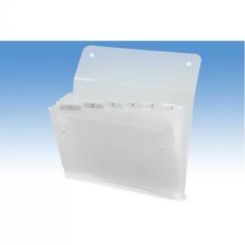 Rexel ICE Expander 6-vaks transparant, Polypropyleen (PP), 120 vel, A4