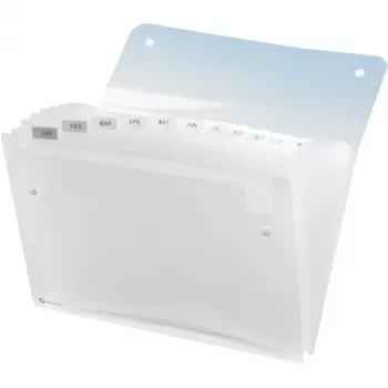 Rexel ICE Expander 13 vakken transparant, Polypropyleen (PP), 260 vel, A4, 330 mm, 245 mm