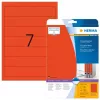 HERMA 5092 Ordneretiketten A4 192 x 38 mm, rood, 175 st. (25 vellen x 7)