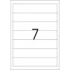 Zelfklevend printeretiket HERMA A4 192x38 mm 700 stuks