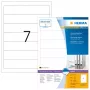 Zelfklevend printeretiket HERMA A4 192x38 mm 700 stuks