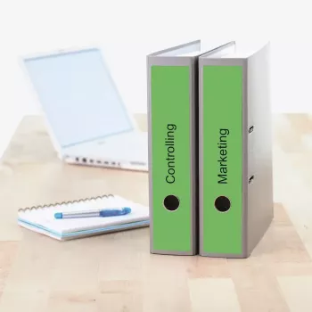 Aktenetiketten HERMA A4 61x297 mm groen papier mat ondoorzichtig 60 stuks