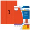 Aktenetiketten HERMA A4 61x297 mm rood papier mat ondoorzichtig 60 stuks