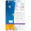 Aktenetiketten HERMA A4 61x297 mm wit papier mat ondoorzichtig 75 stuks