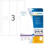 Hangmapetiketten HERMA 5167 A4 63x297 mm wit papier mat ondoorzichtig 75 stuks