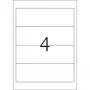 Inktjetetiketten HERMA A4 192x61 mm wit papier mat 100 stuks