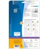 Aktenetiketten HERMA A4 192x59 mm wit papier mat ondoorzichtig 100 stuks