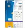 HERMA rugetiketten A4 192x34 mm wit papier mat ondoorzichtig 200 stuks