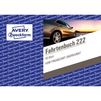 Boekhoudformulierboek Avery 222 A6 40 pagina's
