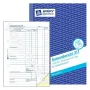Administratieboek Avery 317 blauw wit