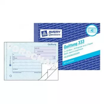 Avery Zweckform 333 Kwitantieboek (Quittung), btw afzonderlijk vermeld