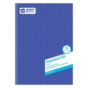 Administratieboek Avery 426 blauw wit