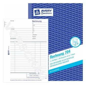Administratieboek Avery 704