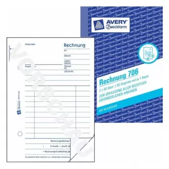 Administratieboek Avery 706 wit