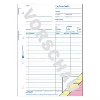 Administratieboek Avery 728 blauw veelkleurig wit