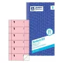 Avery Zweckform 831 Obersblok (Bonbuch), 105 x 198 mm, roze, 2 x 50 vel