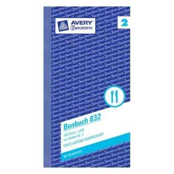 Ticket Avery 832 300 stuks