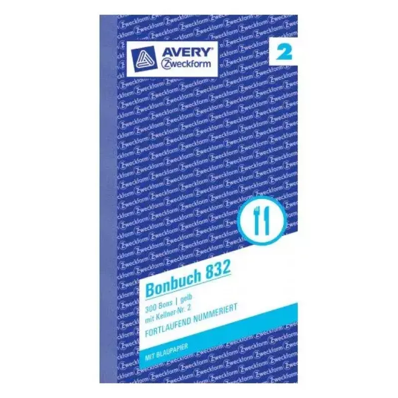 Ticket Avery 832 300 stuks