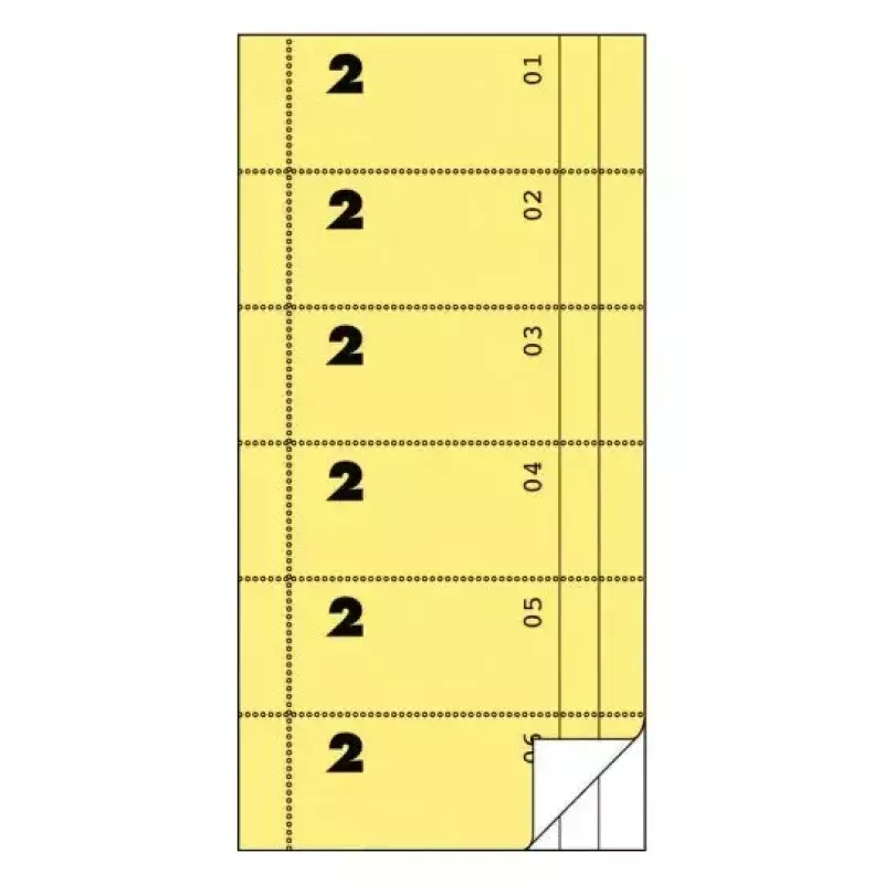 Ticket Avery 832 300 stuks