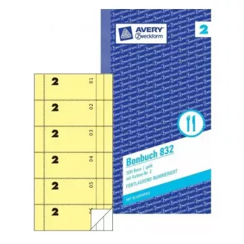 Ticket Avery 832 300 stuks