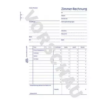 Administratieboek Avery 881 blauw wit