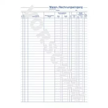 Administratieboek Avery 930 blauw wit