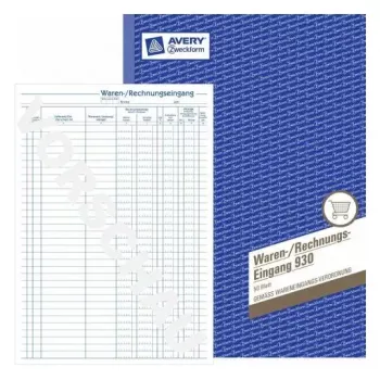 Administratieboek Avery 930 blauw wit