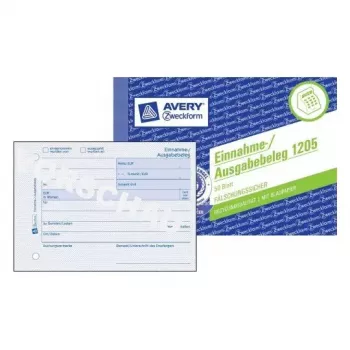 Administratieboek Avery 1205 blauw wit