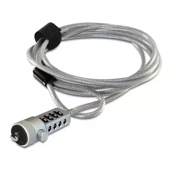 Kabelslot Navilock 20643 zilver 1,8 m
