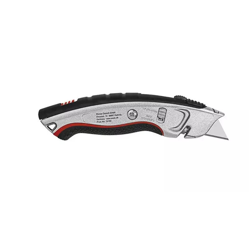 Cuttermes WEDO 78 850 zwart zilver vast mes