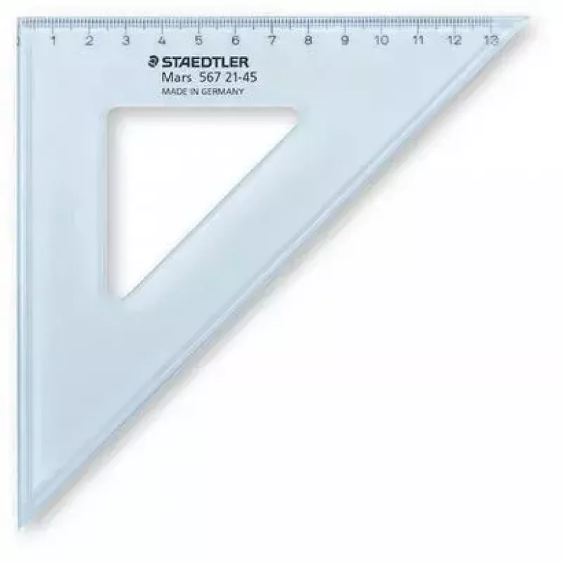 Staedtler Mars 567 21-45 Tekendriehoek, 45°