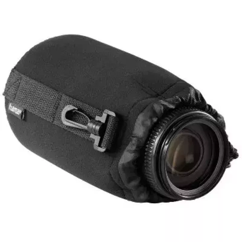 Hama 00126695 cameralenshoes/-tas zwart neopreen