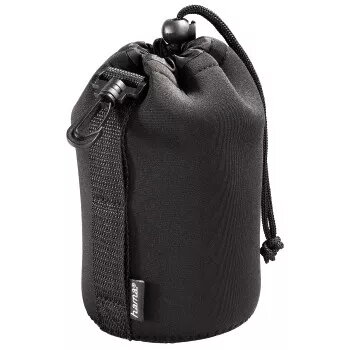 Hama 00126695 cameralenshoes/-tas zwart neopreen