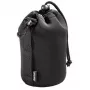 Hama 00126695 cameralenshoes/-tas zwart neopreen