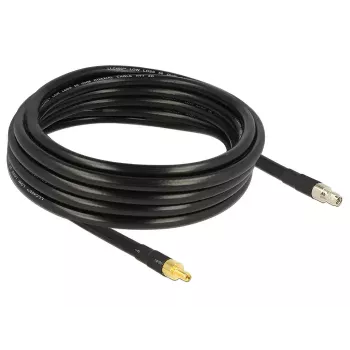 Coaxkabel DeLOCK 5m SMA/SMA CFD400 LLC400 zwart