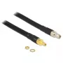 Coaxkabel DeLOCK 5m SMA/SMA CFD400 LLC400 zwart