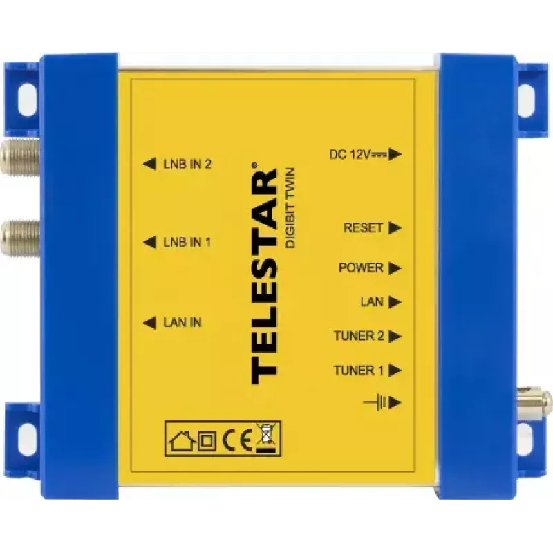 Satelliet-multischakelaar Telestar DIGIBIT Twin 1 ingang 2 uitgangen