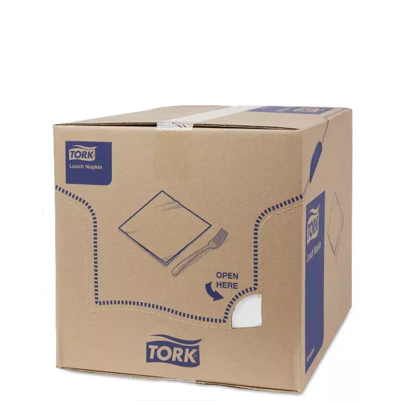 Papieren servetten Tork 477414 wit 150 stuks