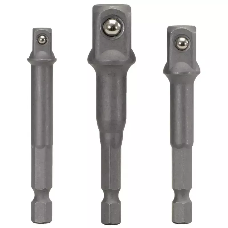 KS Tools 514.1105 Set vierkante adapters 1/4 inch, 3 stuks