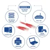 ACT rood 1,5 meter U/UTP CAT6-patchkabel met RJ45-stekkers