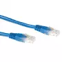 ACT blauw 2 meter U/UTP CAT6-patchkabel met RJ45-stekkers