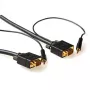 ACT 10 meter high-performance VGA + audiokabel, stekker-stekker
