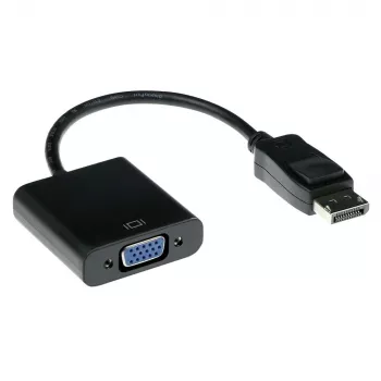 Adapterkabel DisplayPort-stekker - VGA-bus ACT AK3996 0,15 m