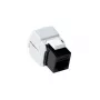 ACT CAT5E Keystone Jack onafgeschermd gereedschapsvrij zwart