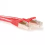 ACT Rood 20 meter LSZH SFTP CAT6A patchkabel snagless met RJ45-stekkers