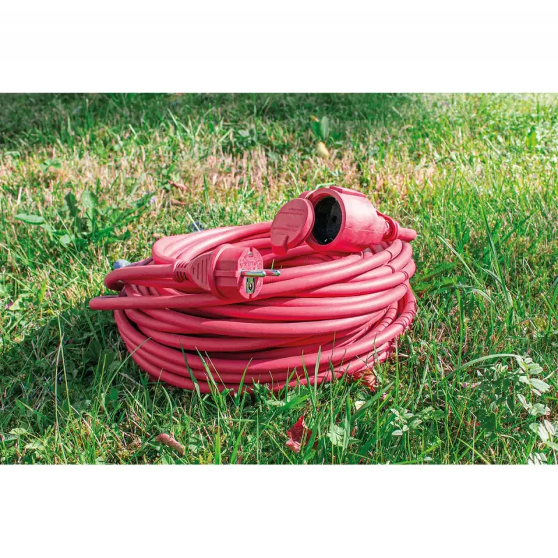 Netsnoer as-Schwabe 60215 rood 15 m