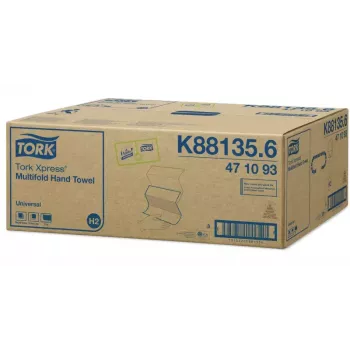 Papieren handdoekjes Tork 471093 250 vel wit